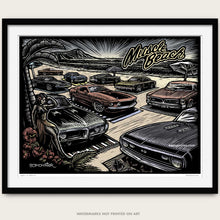 Load image into Gallery viewer, Original Muscle Car Art &quot;Muscle Beach&quot;