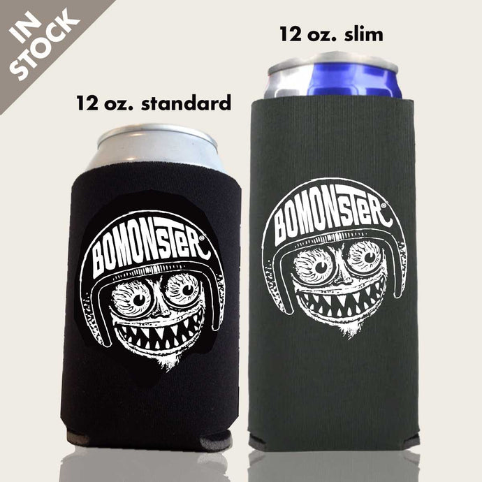 bomonster hot rod monster coozie can cooler