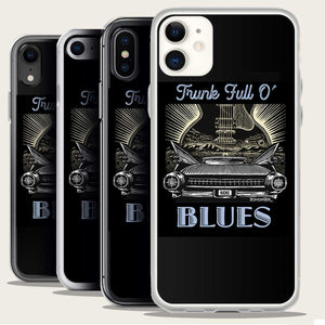 59 cadillac and blues guitar iphone case by bomonster
