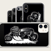Load image into Gallery viewer, monster hot driver lights wekding torch with motor flame iphone case