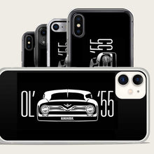 Load image into Gallery viewer, classic 1955 ford truck front grill on iphone case by bomonster