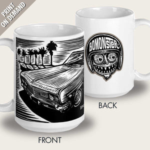 Classic Impala Palms Ceramic Mug