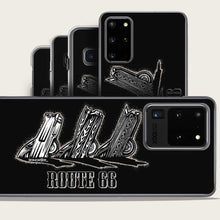 Load image into Gallery viewer, route 66 cadillac ranch samsung case by bomonster