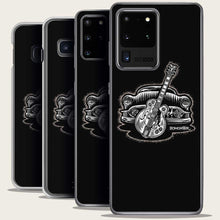 Load image into Gallery viewer, vintage gretsch guitar and custom chevy samsung case by bomonster