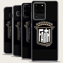 Load image into Gallery viewer, christian shield of faith design on samsung galaxy phone case