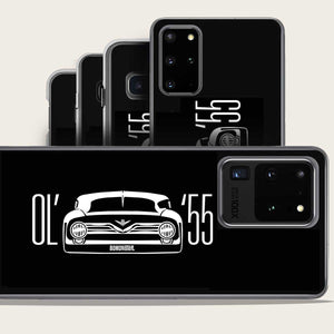 classic 1955 ford truck grill samsung galaxy case by bomonster