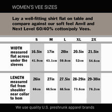 Load image into Gallery viewer, Women&#39;s Harley Vee Neck Top &quot;V-Twin Heart&quot;