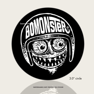 hot rod monster bomonster avatar sticker