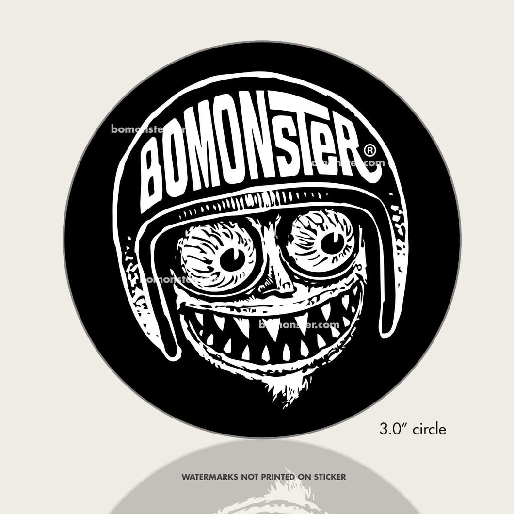 BOMONSTER Hot Rod Monster Sticker Avatar