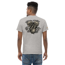 Load image into Gallery viewer, Men&#39;s Harley Motorcycle Gildan Heavyweight Tee &quot;V-Twin Heart&quot;