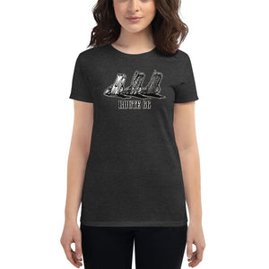 Women's Fashion Fit Tee "Route 66 Cadillacs"