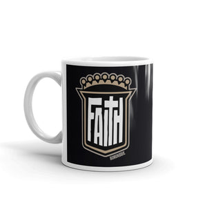 Faith Shield Ceramic Mug